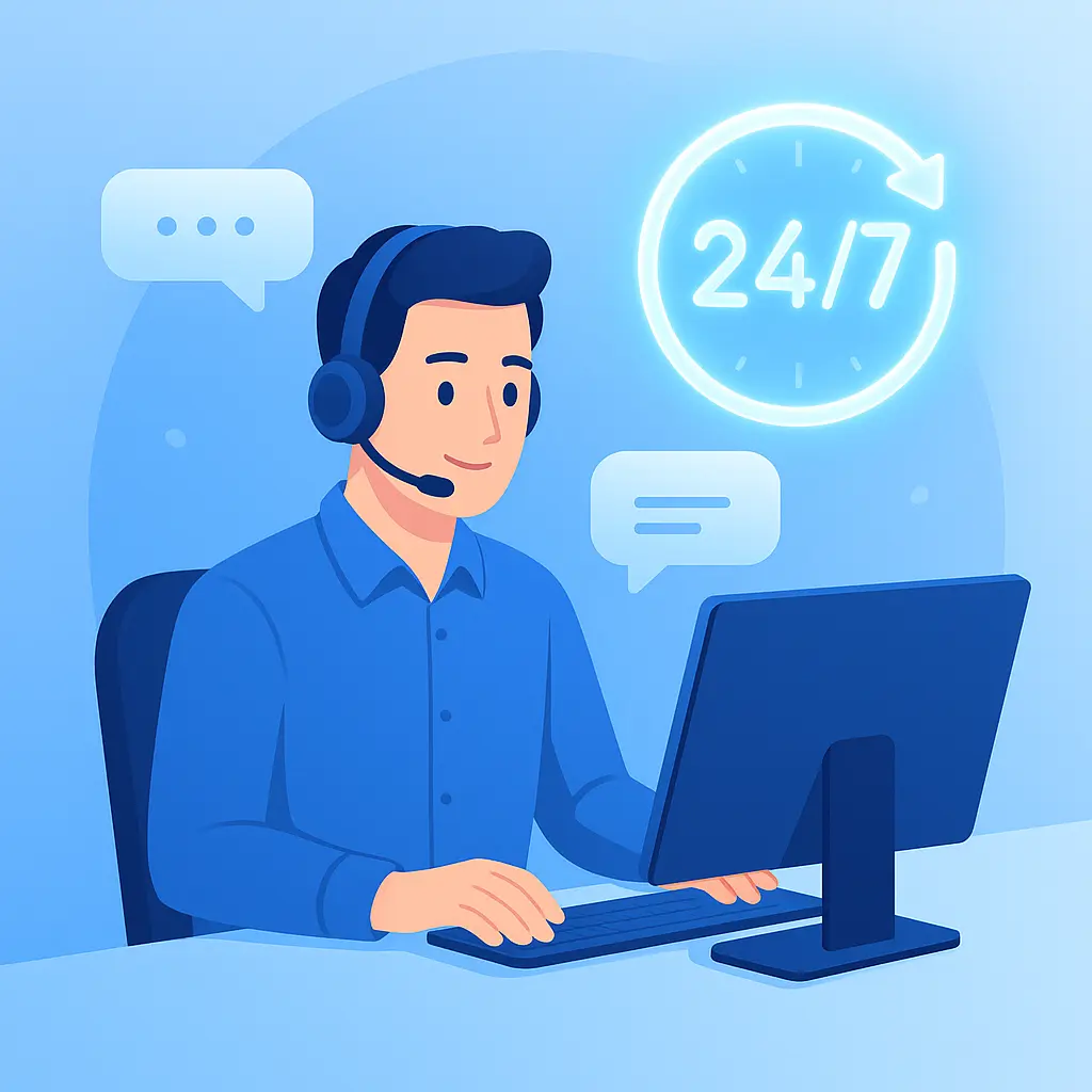 24X7 support