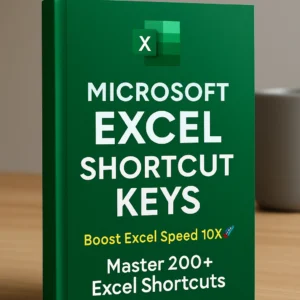 Microsoft Excel Shortcut Keys PDF 📘 | Boost Excel Speed 10X 🚀 | Master 200+ Excel Shortcuts